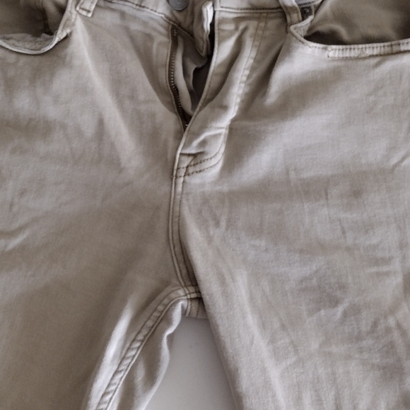 Hugo Boss Cream Jeans (authentic with QR code) Men's size 30/34 UK Delaware 020 - Picture 3 of 3